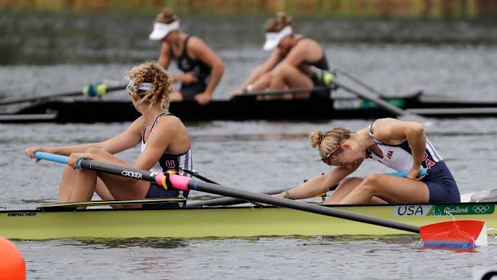 Rowing drought: US chases 1st medals in final day of regatta