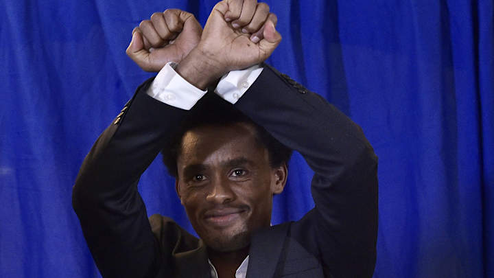 Ethiopian marathoner Feyisa Lilesa arrives in U.S. with hope despite exile Ethiopian marathoner Feyisa Lilesa arrives in U.S. with hope despite exile