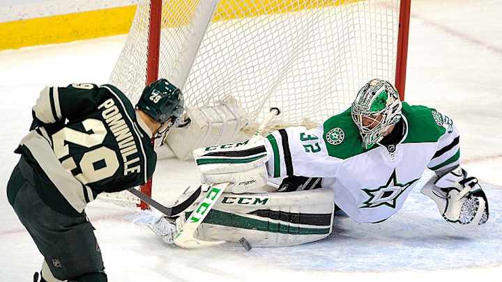 Watch: Stars’ Lehtonen makes crucial third-period save