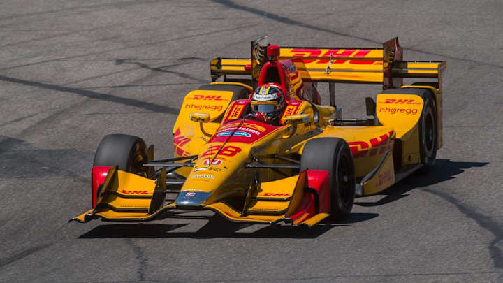 Andretti's Ryan Hunter-Reay leads pack at Indy 500 practice
