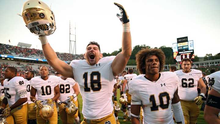 Ex-Notre Dame TE Chase Hounshell transferring to Ohio State