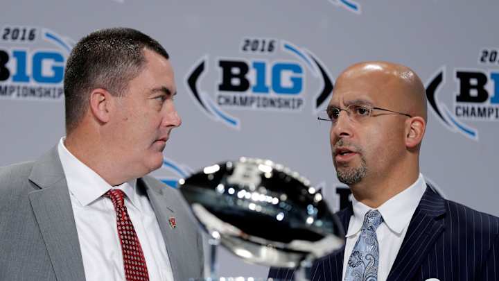Wisconsin, Penn St. try to focus on title game - not playoff