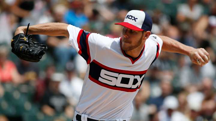 LEADING OFF: Sale rejoins Chisox, Gordon returns to Marlins