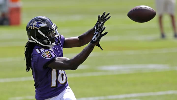 Report: Ravens WR Breshad Perriman has partially torn ACL Report: Ravens WR Breshad Perriman has partially torn ACL