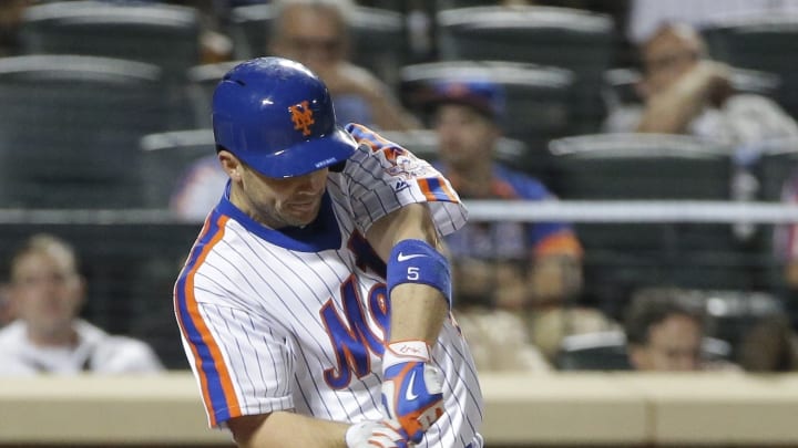 Mets 3B David Wright sits out vs Dodgers with neck problem