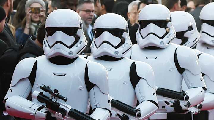 Someone told Bill Hancock that Star Wars hurt the CFP ratings