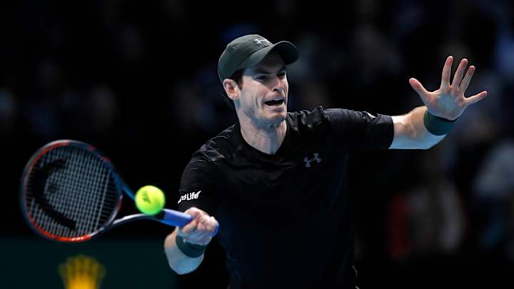 Andy Murray survives match point to beat Milos Raonic in semifinal of ATP finals
