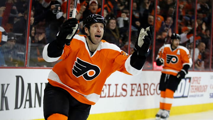 Umberger snaps 50-game scoreless drought, Flyers beat Sabres