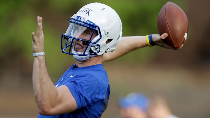 AP source: Duke QB reinjures Achilles, likely out for season