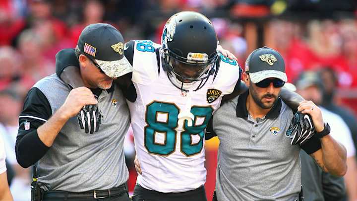 Jaguars WR Hurns (concussion) practices on limited basis