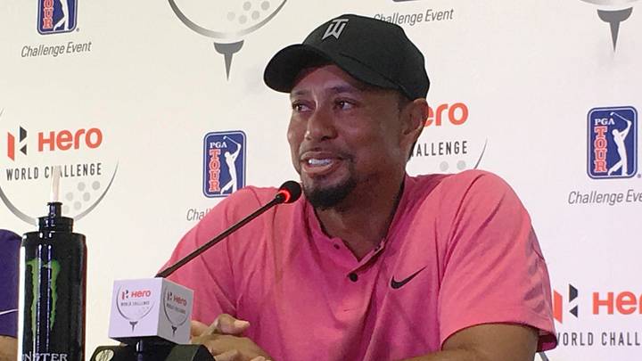 Tiger Woods counts it a success that he's playing golf again