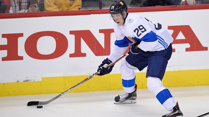 Finland's Laine ready to back up his bragging at World Cup