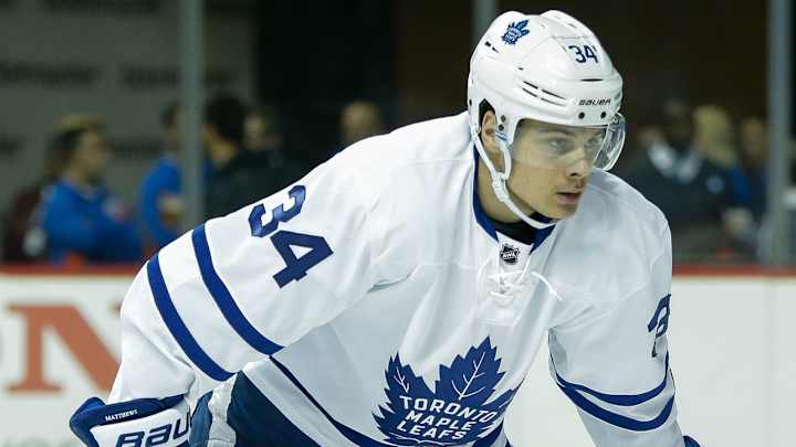 Auston Matthews navigating first scoring slump with Maple Leafs