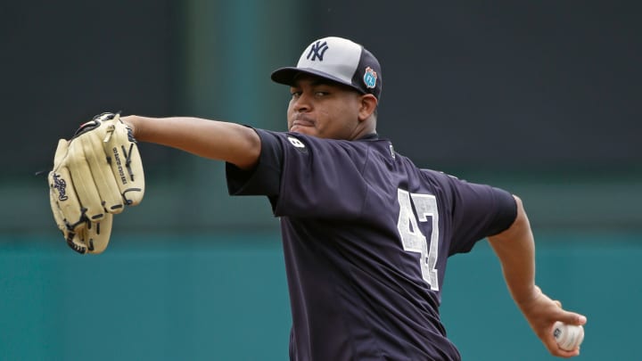 Miller breaks wrist in Yankees' 2-0 win over Braves