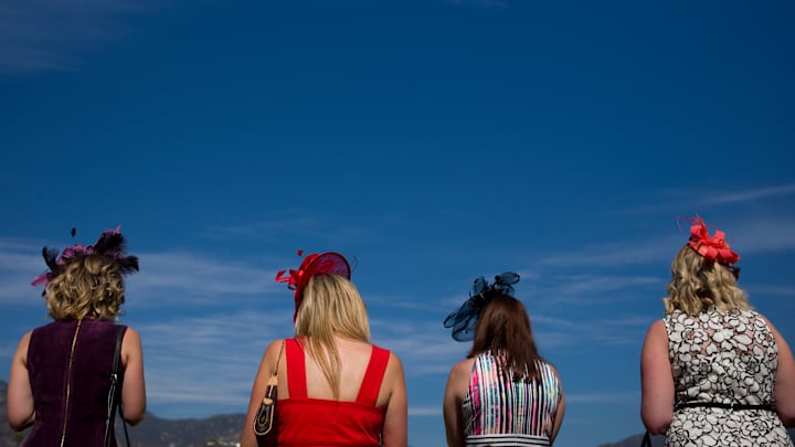 The Latest: Baffert off to winning start at Breeders' Cup