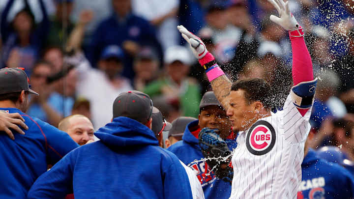 Cubs walk Harper 6 times, Baez homers in 13th to beat Nats