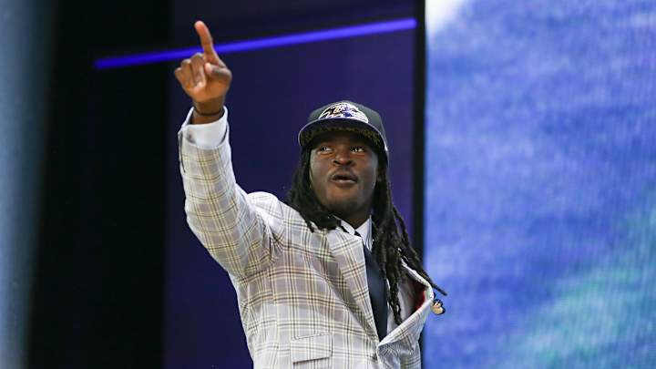 Breshad Perriman says he lost 3 or 4 pounds by cutting his hair