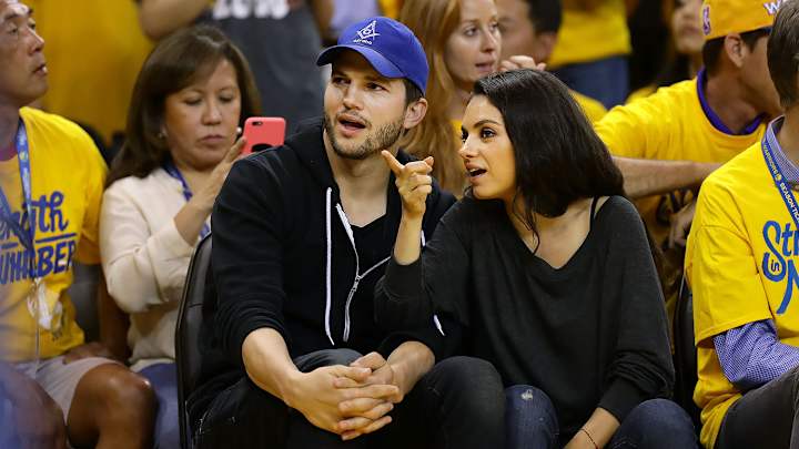 Celebrities at NBA Playoff Games