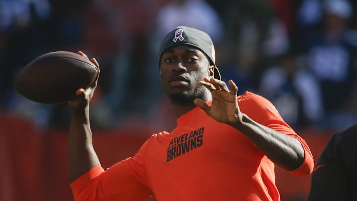 Browns' RG3 cleared for non-contract drills, not practicing