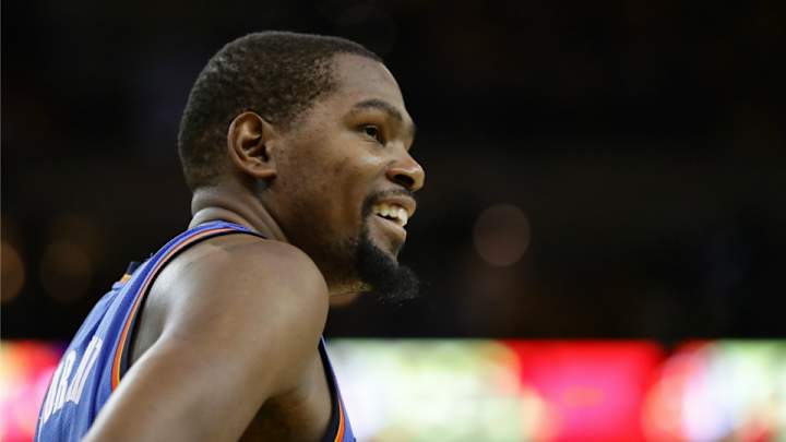 Father ruins son’s July 4th swim by telling him Kevin Durant left Thunder