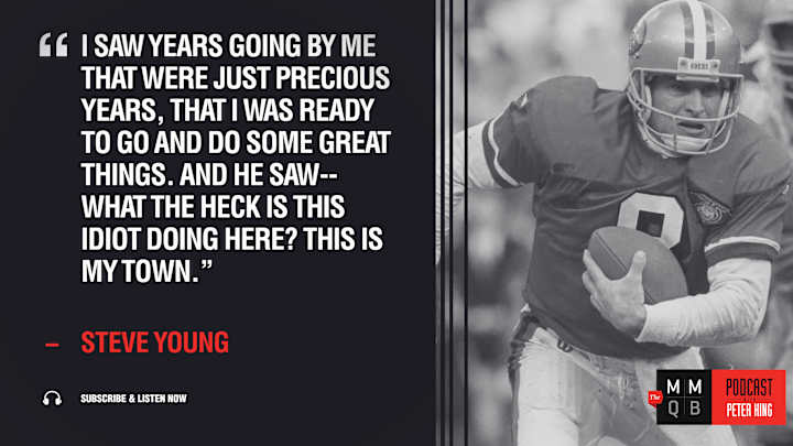 Steve Young Talks Separation Anxiety, Relationship with Joe Montana