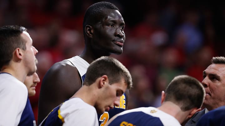 Mamadou Ndiaye, 7'6" UC Irvine center, will remain in NBA draft