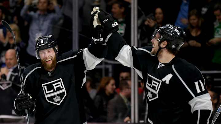 Kopitar gets 2 huge goals in Kings' 4-3 OT win over Rangers