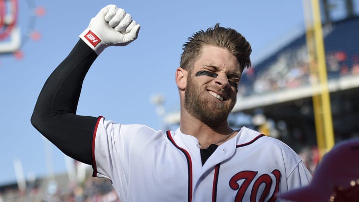 Harper hits 1st slam, 100th HR; Nationals drop Braves to 0-9