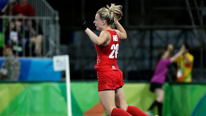 Britain tops Netherlands, wins 1st women's field hockey gold