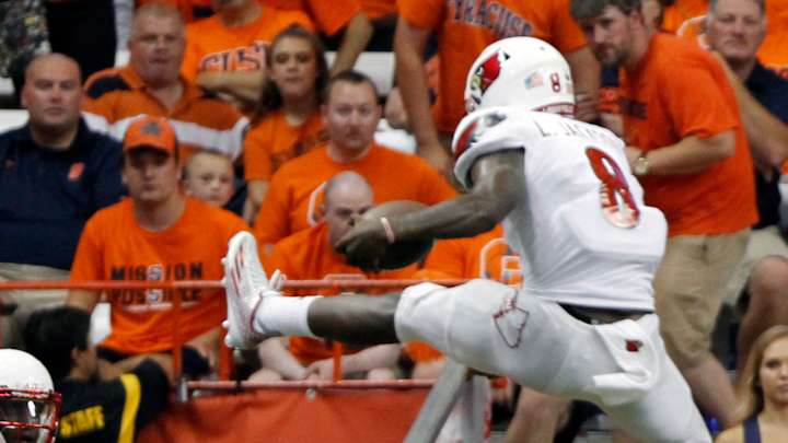 Jackson leads No. 13 Louisville past Syracuse, 62-28 Jackson leads No. 13 Louisville past Syracuse, 62-28