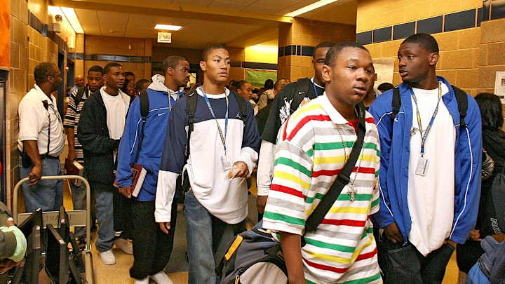 Derrick Rose in High School