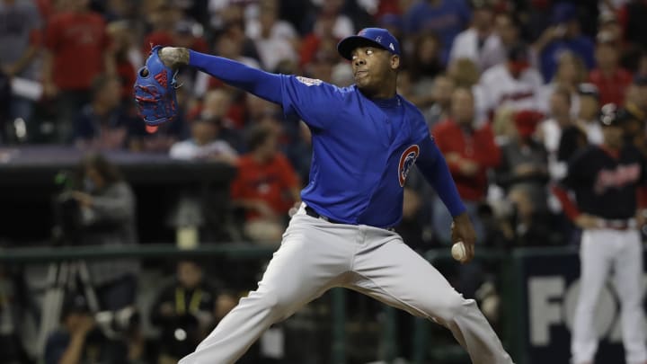 Cubs closer Aroldis Chapman '100 percent' ready for Game 7