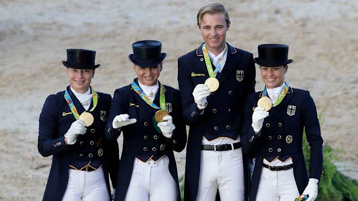Werth most successful Olympic rider as Germany wins dressage Werth most successful Olympic rider as Germany wins dressage