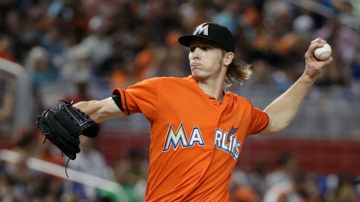 Scherzer pitches 8 innings to help Nats beat Marlins 8-2