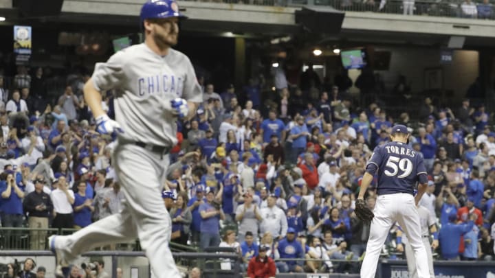 Wood wins, drives in go-ahead run, Cubs beat Brewers 2-1 Wood wins, drives in go-ahead run, Cubs beat Brewers 2-1