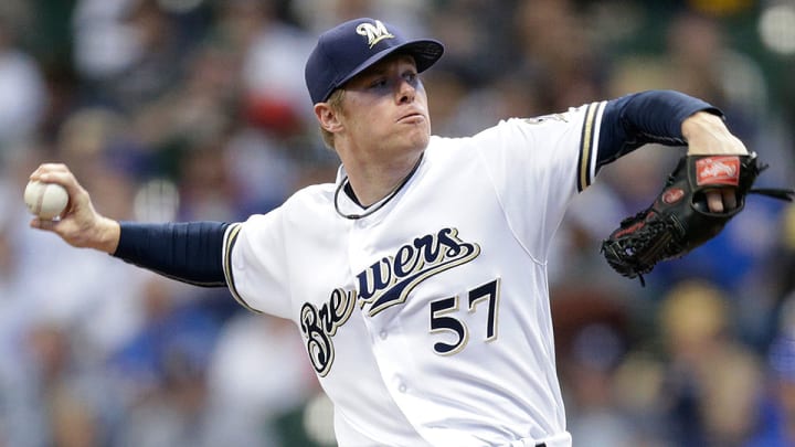 Brewers' Chase Anderson’s no-hitter ends after seven innings