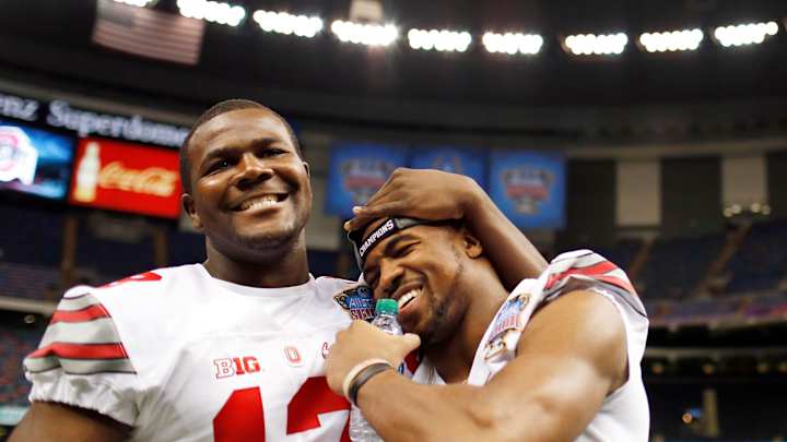 Ohio State's Powell dishes on Buckeyes mates Bell and Jones