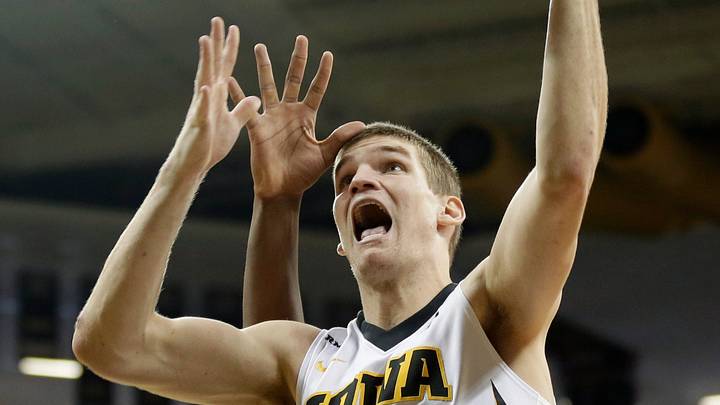 Iowa big man Adam Woodbury silences critics