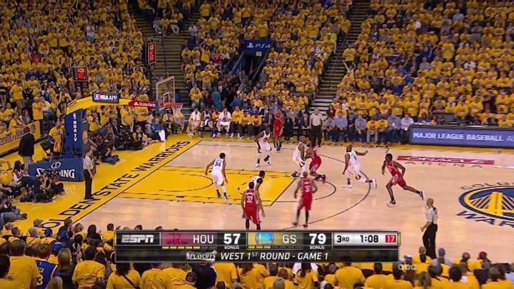 ABC’s Warriors-Rockets feed briefly drops during third quarter ABC’s Warriors-Rockets feed briefly drops during third quarter