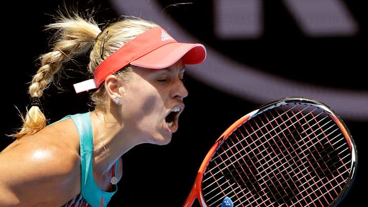 The Latest: Kerber beats Azarenka to advance to semifinals