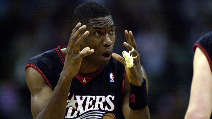 Dikembe Mutombo thinks the Sixers are picking first in the 2016 NBA draft