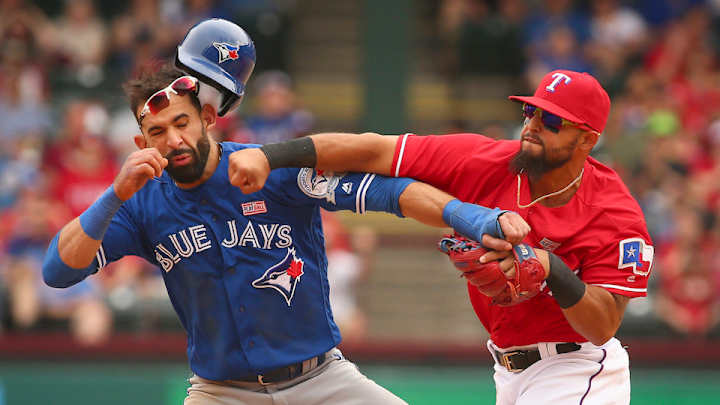 Dirk Nowitzki recreates the Rougned Odor punch... with Rougned Odor Dirk Nowitzki recreates the Rougned Odor punch... with Rougned Odor