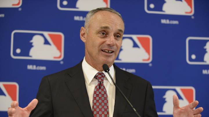 Manfred says free agents on market due to supply vs demand