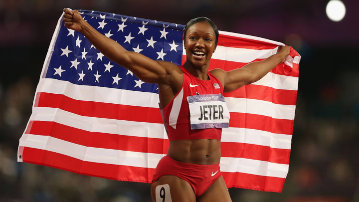 Carmelita Jeter promotes breast cancer awareness with new app Carmelita Jeter promotes breast cancer awareness with new app