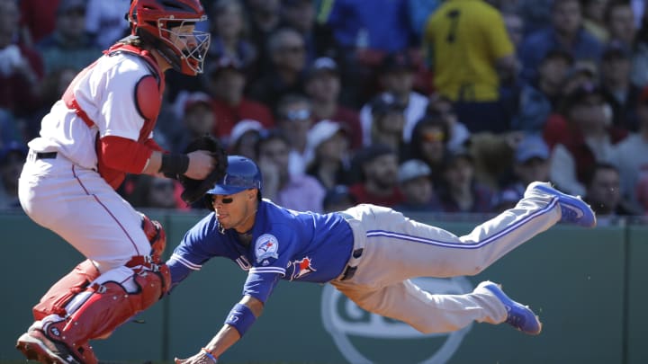 Aaron Sanchez quiets Boston's bat in Blue Jays' 5-3 win Aaron Sanchez quiets Boston's bat in Blue Jays' 5-3 win