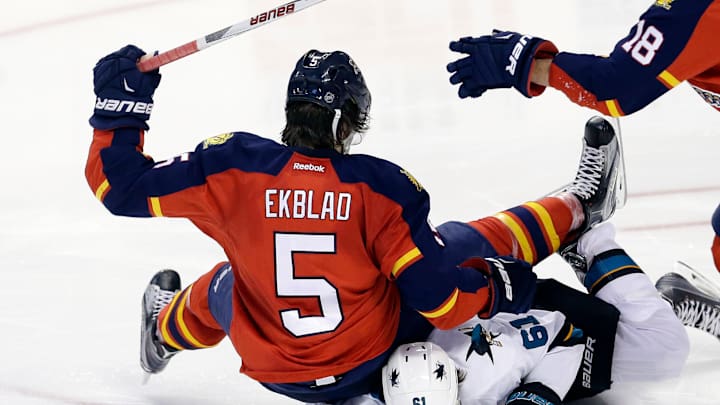 Pavelski gets winner in shootout, Sharks beat Panthers 2-1