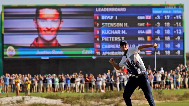 A gold medal for Rose, and for golf