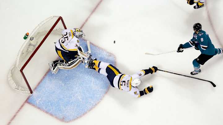 Sharks look to shed past following 5-0 Game 7 win vs. Preds