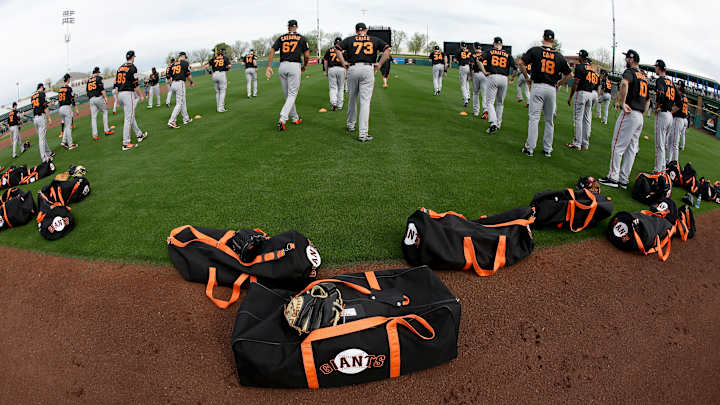 AP PHOTOS: MLB teams start spring training workouts AP PHOTOS: MLB teams start spring training workouts