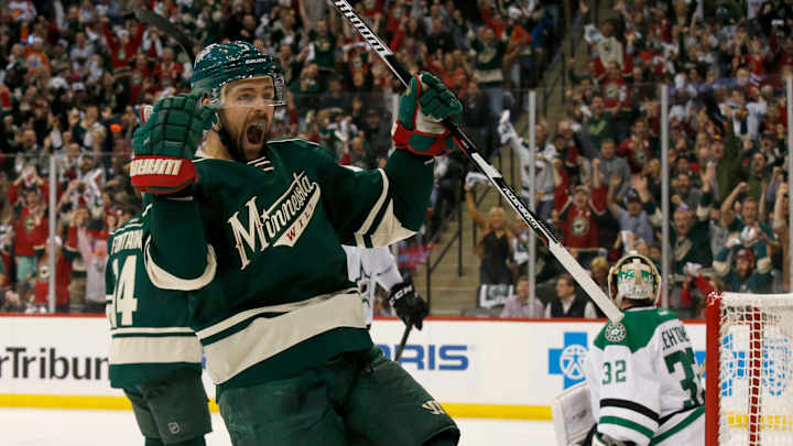 Pominville, Wild surge back to beat Stars 5-3 in Game 3 Pominville, Wild surge back to beat Stars 5-3 in Game 3